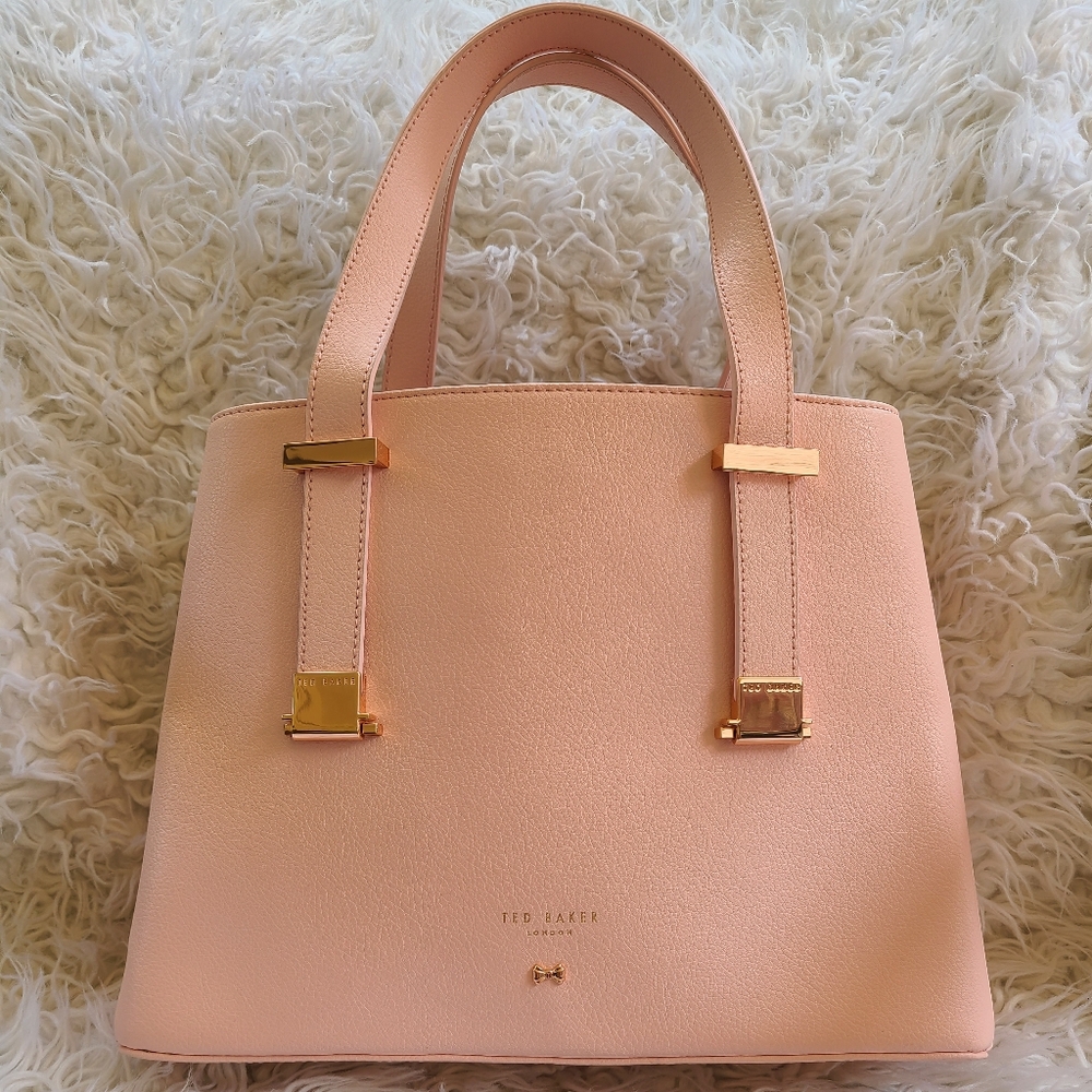 Ted Baker London Adjustable Handle Strap Pink Tote/Crossbody-Excellent Condition